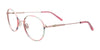 EasyTwist ET9009 Eyeglasses | Size 46 / Pink Multicolor & Light Pink