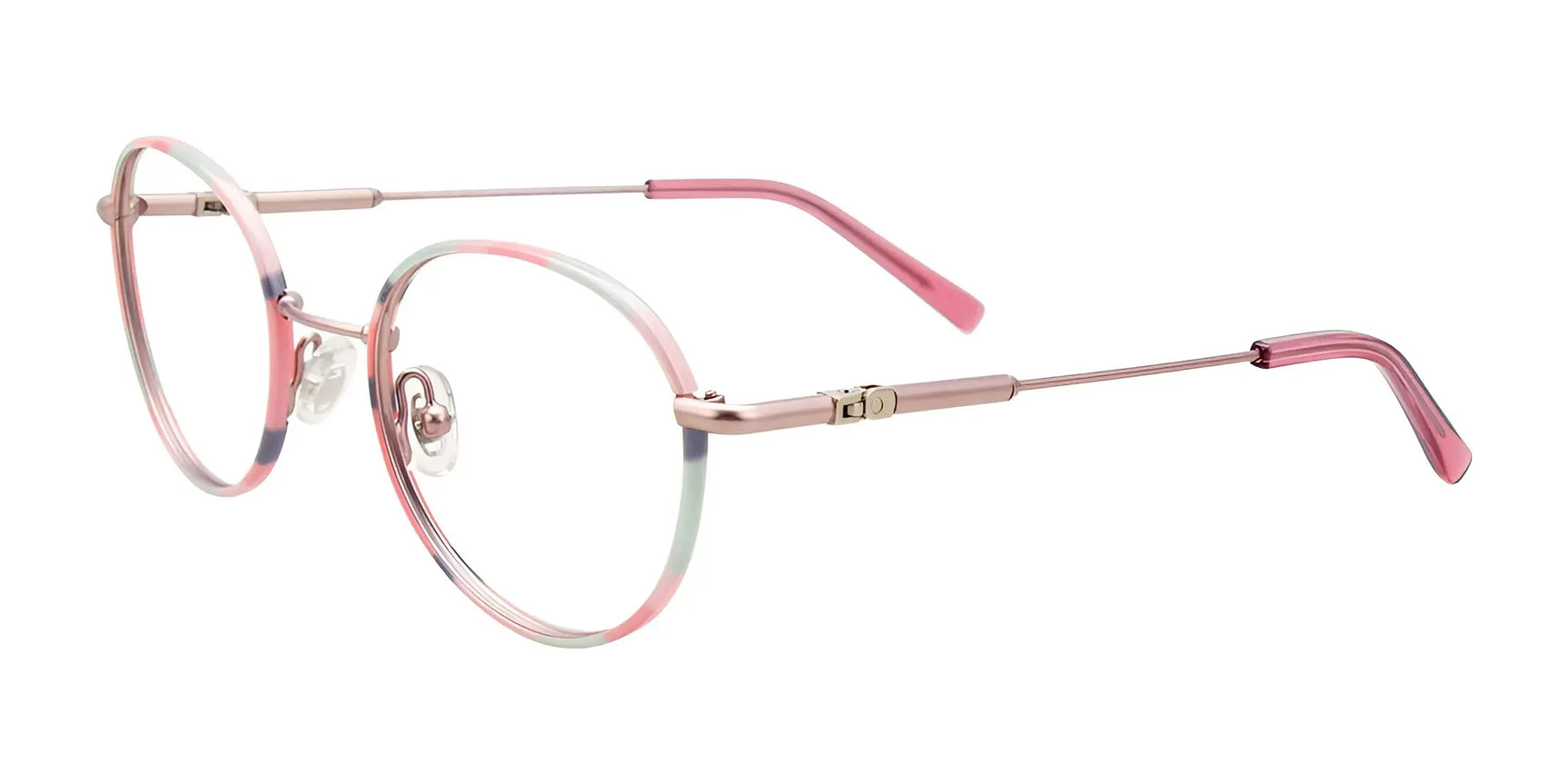 EasyTwist ET9009 Eyeglasses Pink Multicolor & Light Pink