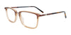EasyTwist ET9010 Eyeglasses | Size 53 / Brown & Brown Crystal