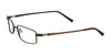 EasyTwist ET903 Eyeglasses | Size 51 / Satin Medium Brown