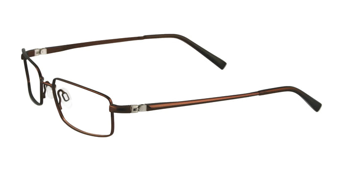 EasyTwist ET903 Eyeglasses | Size 51 / Satin Medium Brown