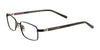 EasyTwist ET930 Eyeglasses | Size 51 / Onyx & Clear