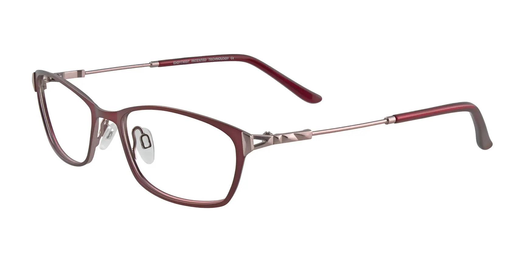 EasyTwist ET939 Eyeglasses Satin Burgundy