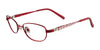EasyTwist ET946 Eyeglasses | Size 46 / Matt Ruby Red