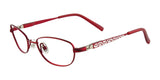 EasyTwist ET946 Eyeglasses Matt Ruby Red