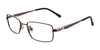 EasyTwist ET960 Eyeglasses | Size 49 / Matt Dark Greyish Brown