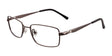 EasyTwist ET960 Eyeglasses Matt Dark Greyish Brown