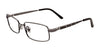 EasyTwist ET967 Eyeglasses | Size 50 / Satin Dark Grey & Black