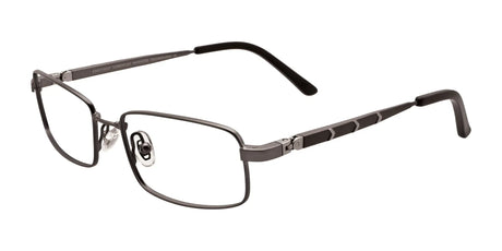 EasyTwist ET967 Eyeglasses Satin Dark Grey & Black