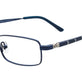 Satin Navy & Silver