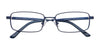 EasyTwist ET967 Eyeglasses | Size 50 / Satin Chocolate & Silver