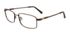 EasyTwist ET972 Eyeglasses | Size 54 / Matt Dark Brown