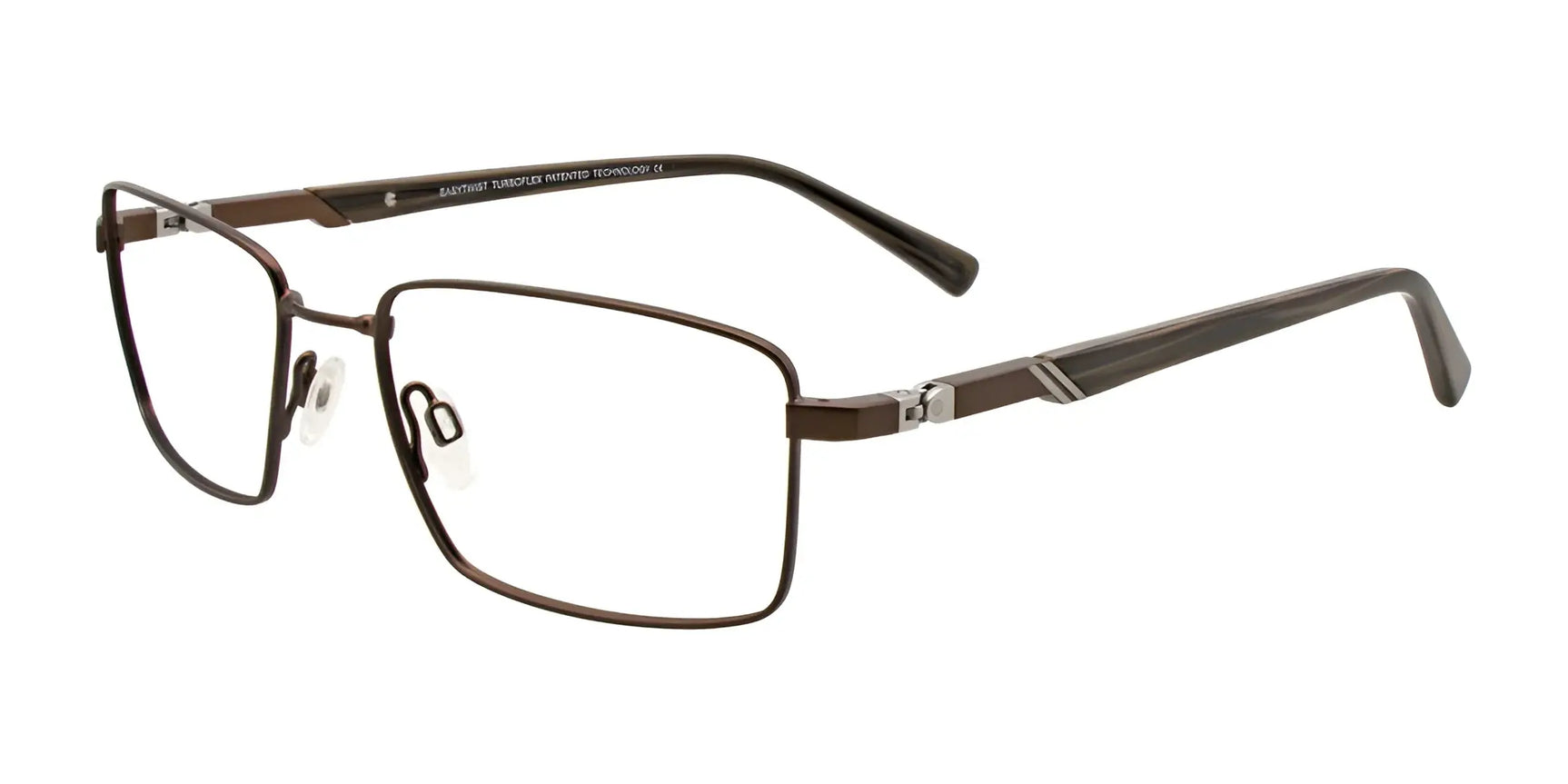 EasyTwist ET974 Eyeglasses Matt Dark Brown