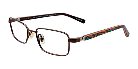 EasyTwist ET976 Eyeglasses Satin Dark Brown