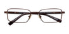 EasyTwist ET976 Eyeglasses | Size 47 / Satin Dark Brown