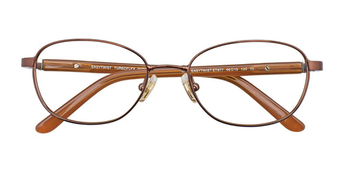 EasyTwist ET977 Eyeglasses / Size 46 / Satin Brown