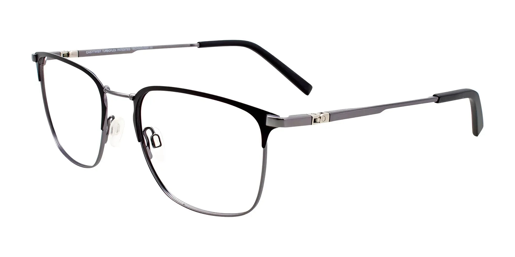 EasyTwist ET995 Eyeglasses Matt Black & Matt Steel