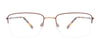 EasyTwist ET996 Eyeglasses | Size 56 / Matt Brown