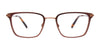 EasyTwist ET997 Eyeglasses | Size 53 / Matt Dark Brown & Brown