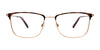 EasyTwist ET998 Eyeglasses | Size 55 / Demi Amber & Light Brown