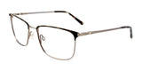 EasyTwist ET998 Eyeglasses Demi Grey & Steel