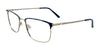 EasyTwist ET998 Eyeglasses | Size 55 / Demi Blue & Steel