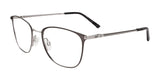 EasyTwist ET999 Eyeglasses Matt Grey & Shiny Steel