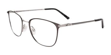 EasyTwist ET999 Eyeglasses Matt Grey & Shiny Steel