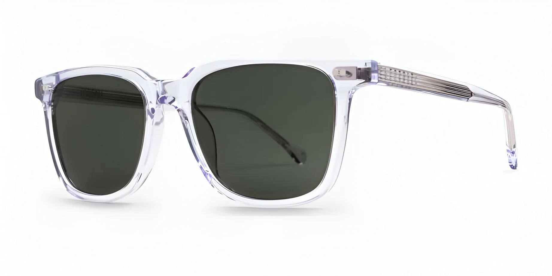 Electric Birch Sunglasses Crystal / Grey Polarized