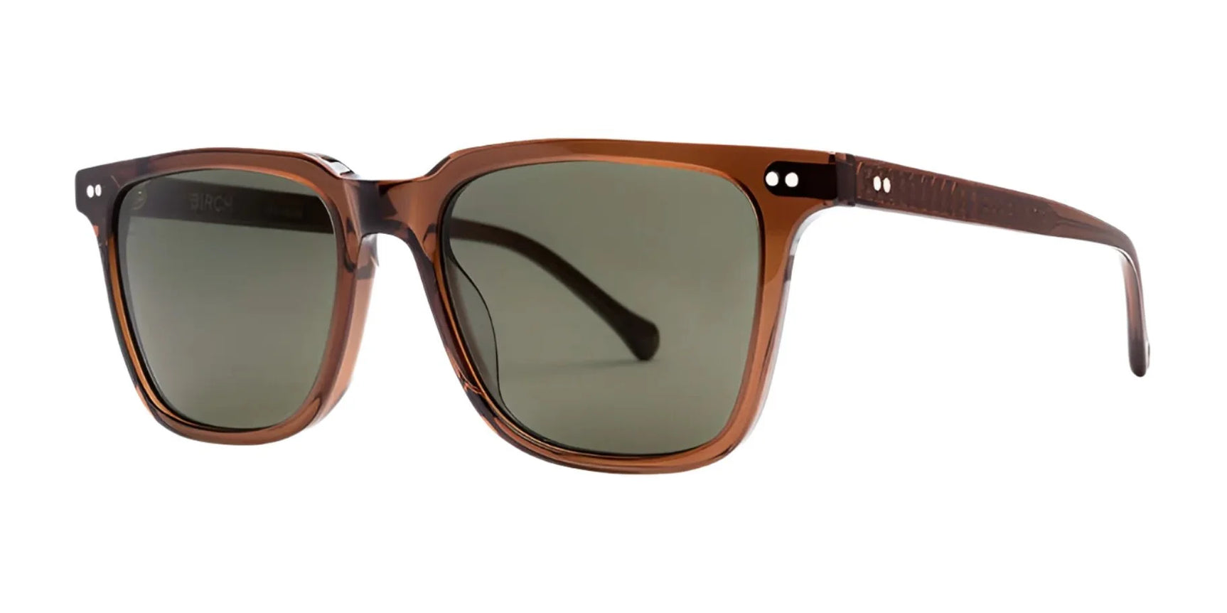 Electric Birch Sunglasses Coffee / Grey Polarized