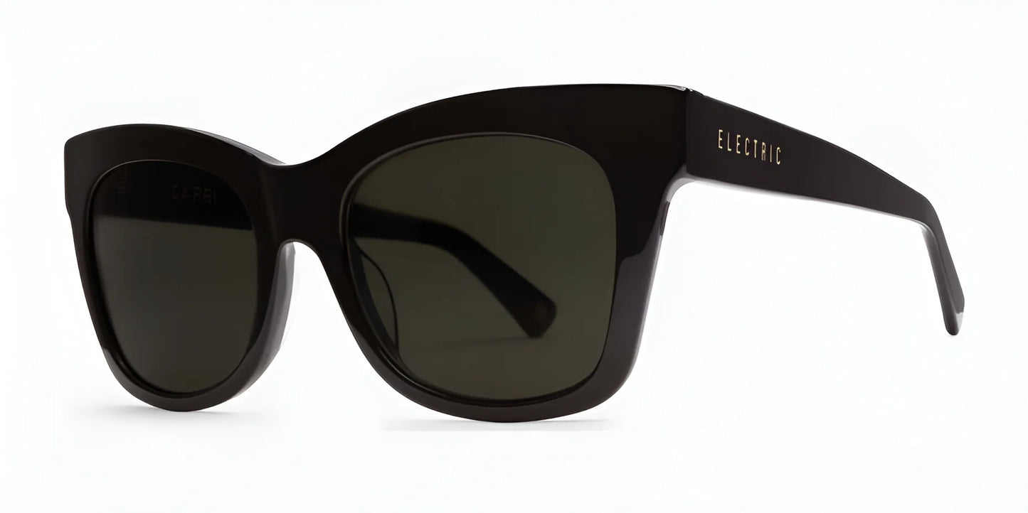 Electric Capri Sunglasses Gloss Black / Grey Polarized