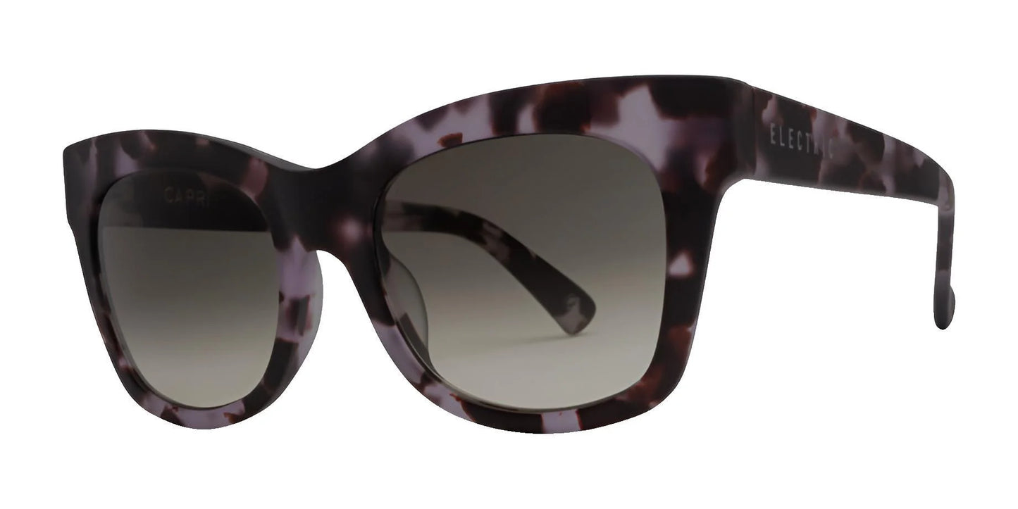 Electric CAPRI Sunglasses Purple Tort / Black Gradient