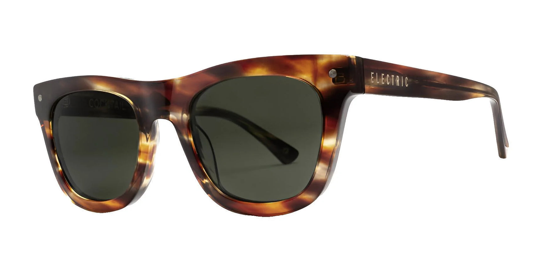 Electric Cocktail Sunglasses Tobacco / Grey Polarized