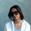 Electric Crasher L Sunglasses | Size 53 / Gloss Black / Amber