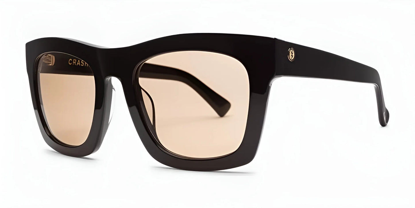 Electric Crasher L Sunglasses Gloss Black / Amber