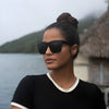 Electric Crasher L Sunglasses | Size 53 / Gloss Black / Amber
