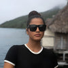 Electric Crasher L Sunglasses | Size 53 / Gloss Black / Amber