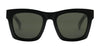 Electric Crasher L Sunglasses | Size 53 / Gloss Black / Amber