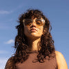 Electric Crasher L Sunglasses | Size 53 / Gloss Black / Amber