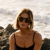 Electric Crasher L Sunglasses | Size 53 / Gloss Black / Amber