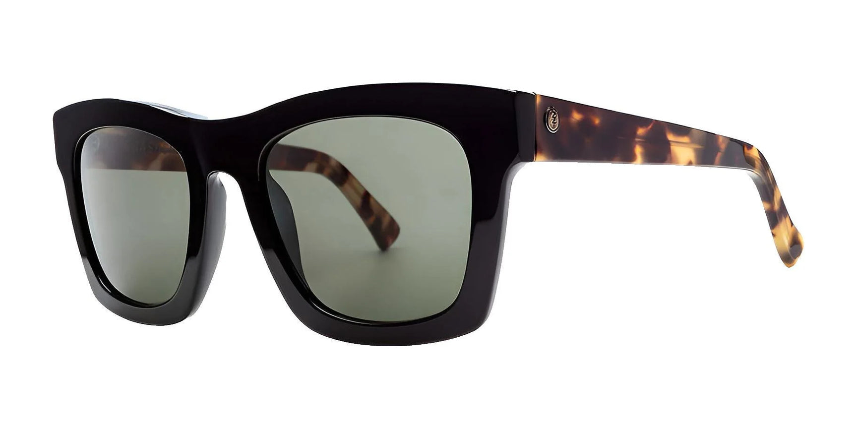 Electric Crasher L Sunglasses Obsidian Tort / Grey Polarized