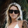 Electric Crasher L Sunglasses | Size 53 / Gloss Black / Amber