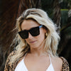 Electric Crasher L Sunglasses | Size 53 / Gloss Black / Amber