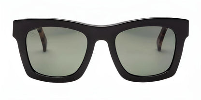 Electric Crasher L Sunglasses Obsidian Tort / Grey Polarized