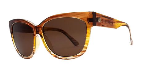 Electric Danger Cat Sunglasses Peach / Bronze Polarized