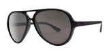 Electric Elsinore Sunglasses Matte Black / Silver Polarized