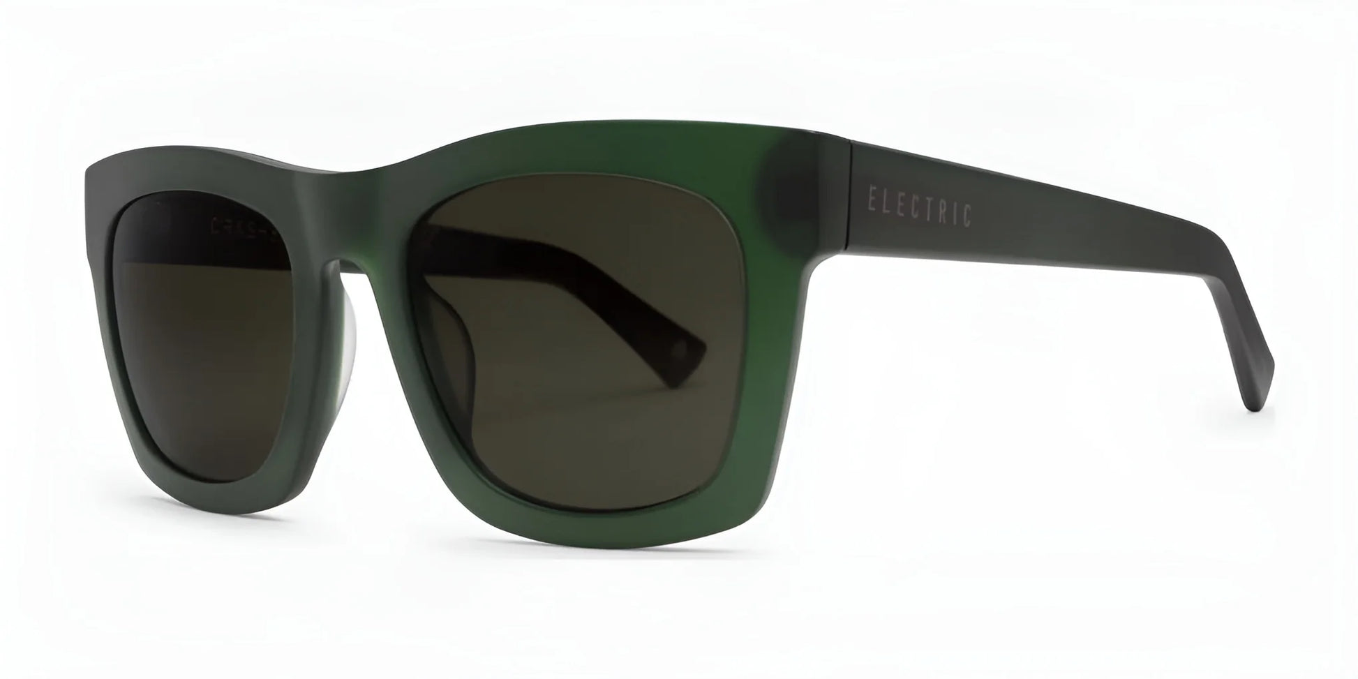 Electric Jason Momoa Crasher L Sunglasses British Racing Green / Grey Polarized