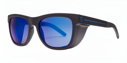 Electric JJF 12 Sunglasses Matte Black / Blue Polarized Pro