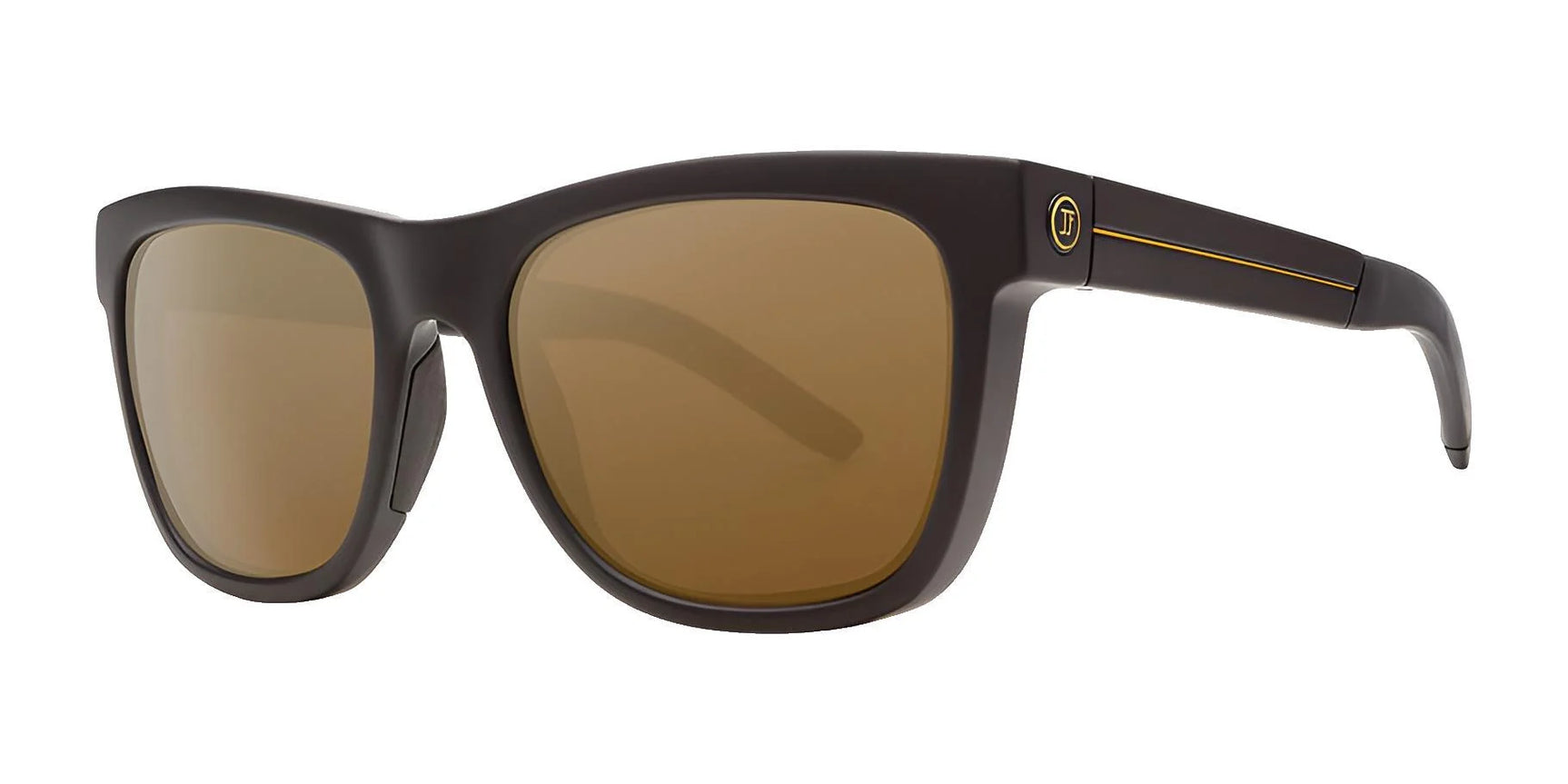 Electric JJF 12 Sunglasses Matte Black / Bronze Polarized Pro