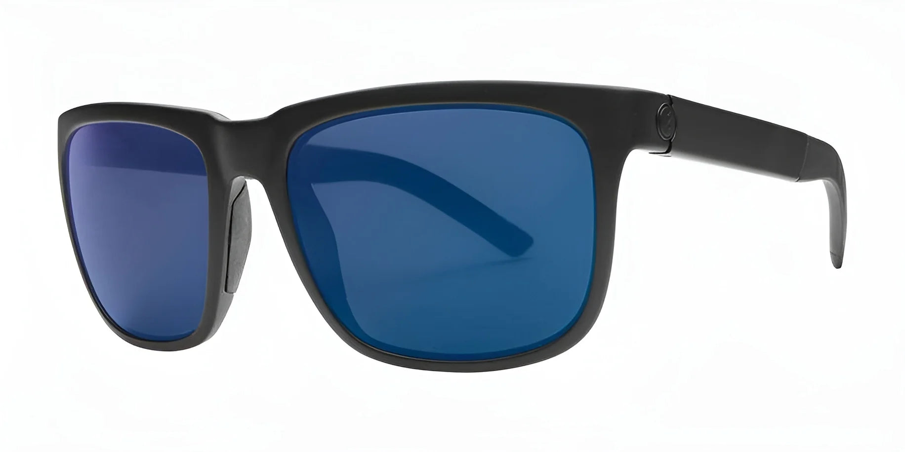 Electric Knoxville Sport XL Sunglasses Matte Black / Blue Polarized Pro